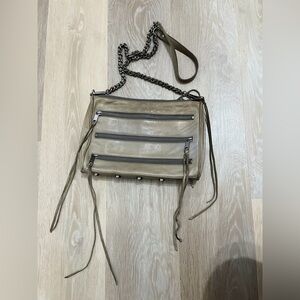 Rebecca Minkoff leather chain fringe bag